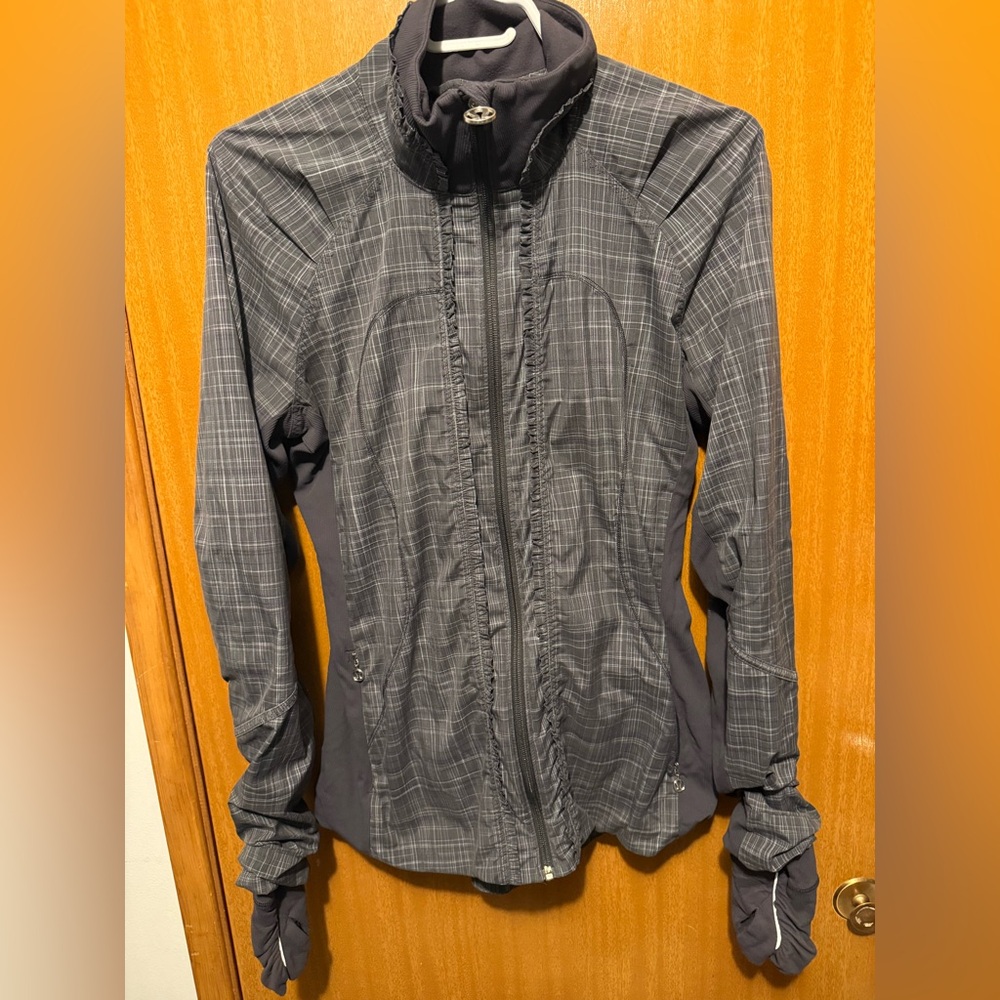 Lululemon Women's Gray Plaid Jacket